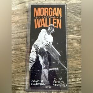 Morgan Wallen Commemorative Ticket Foxborough